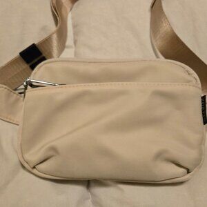 Cream Belt Bag
